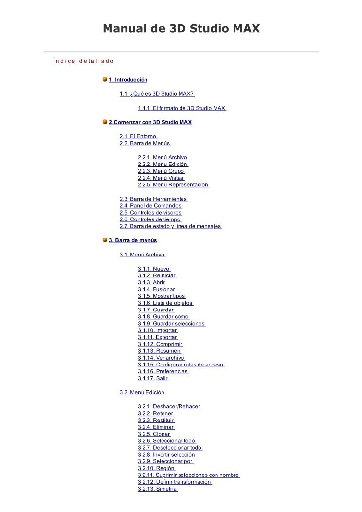 Imágen de pdf Manual de 3D Studio Max
